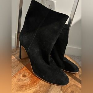 Dolce vita black suede booties